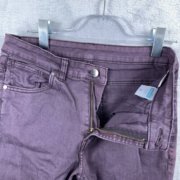 Bench Skinny Jeans Women's Size 31 Mid Rise Five Design Pockets Light Purple - Picture 4 of 12